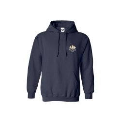 SUDADERA CON CAPUCHA AZUL...