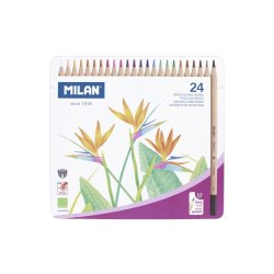 CAJA METAL 24 LÁPICES...