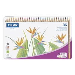 CAJA METAL 36 LÁPICES...