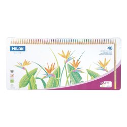 CAJA METAL 48 LÁPICES...