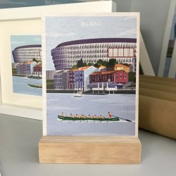 POSTAL CON PEANA FROM THE...