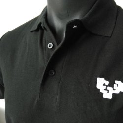 POLO XS HOMBRE NEGRO UPV/EHU