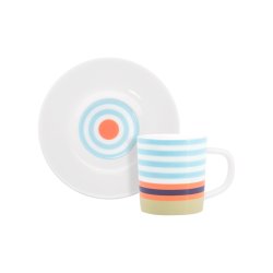 TAZA CON PLATO ESPRESSO CUP