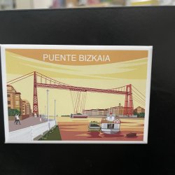 IMAN DE METAL PUENTE...