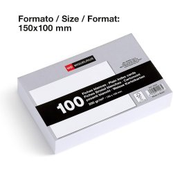 FICHAS BLANCAS, 100...