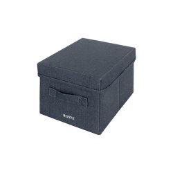 2 CAJA DE TELA CON TAPA...