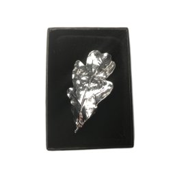 BROCHE ROBLE PLATA 4...