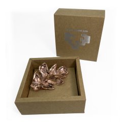 BROCHE ROBLE COBRE NATURAL...