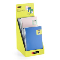 CUADERNO A5 ESPIRAL BICOLOR...