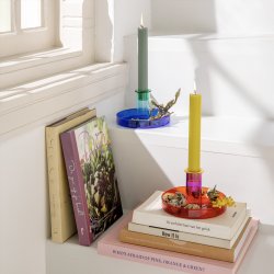 CANDELABRO LUCY AZUL O ROJO...